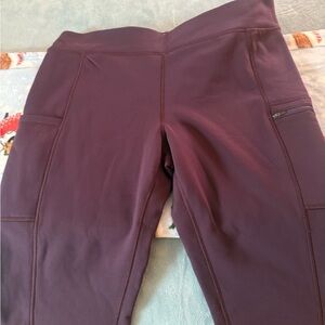 L.L.Bean Women's PrimaLoft Therma-Stretch Fleece Pocket Tights